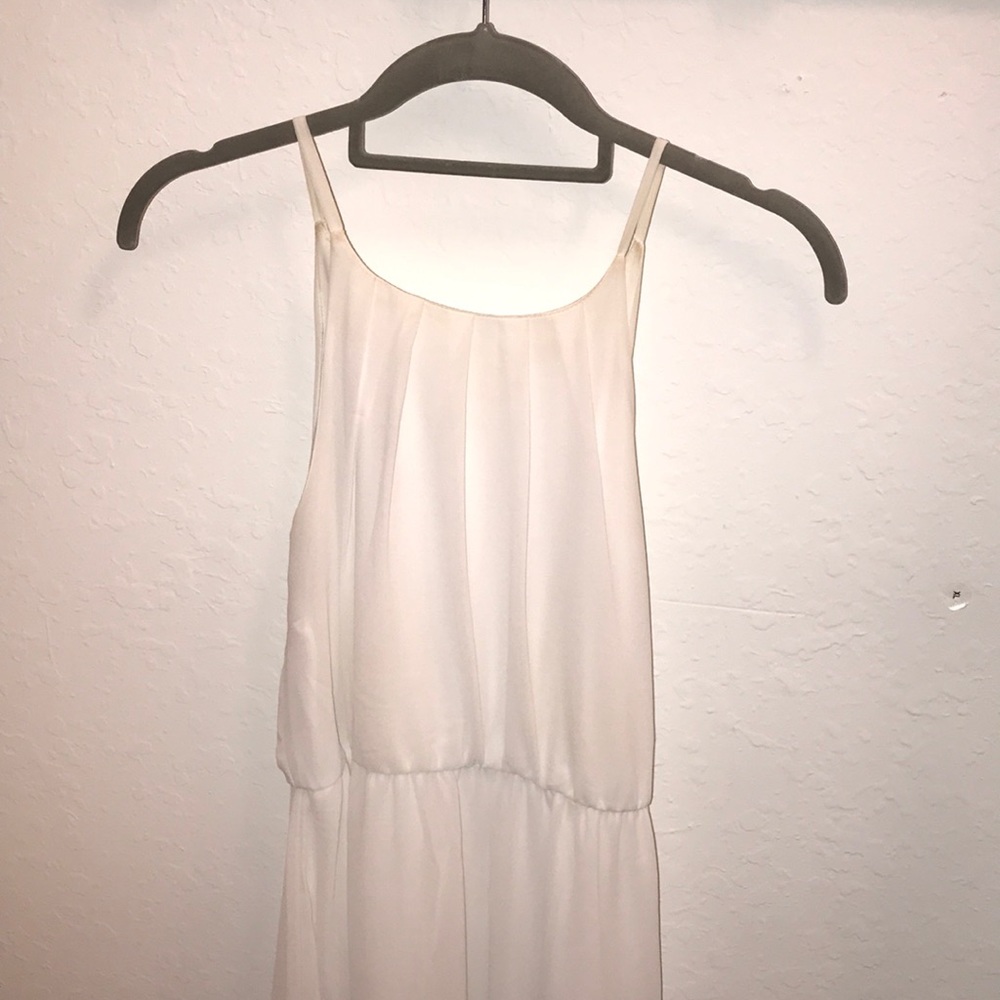 Simple White Maxi